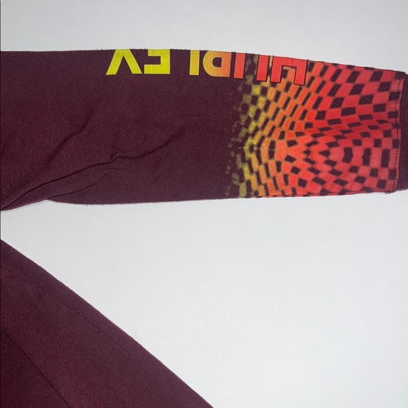 Boys Hurley Kids' Long Sleeve Tees - Blue, Black, Maroon - Picture 6 of 10